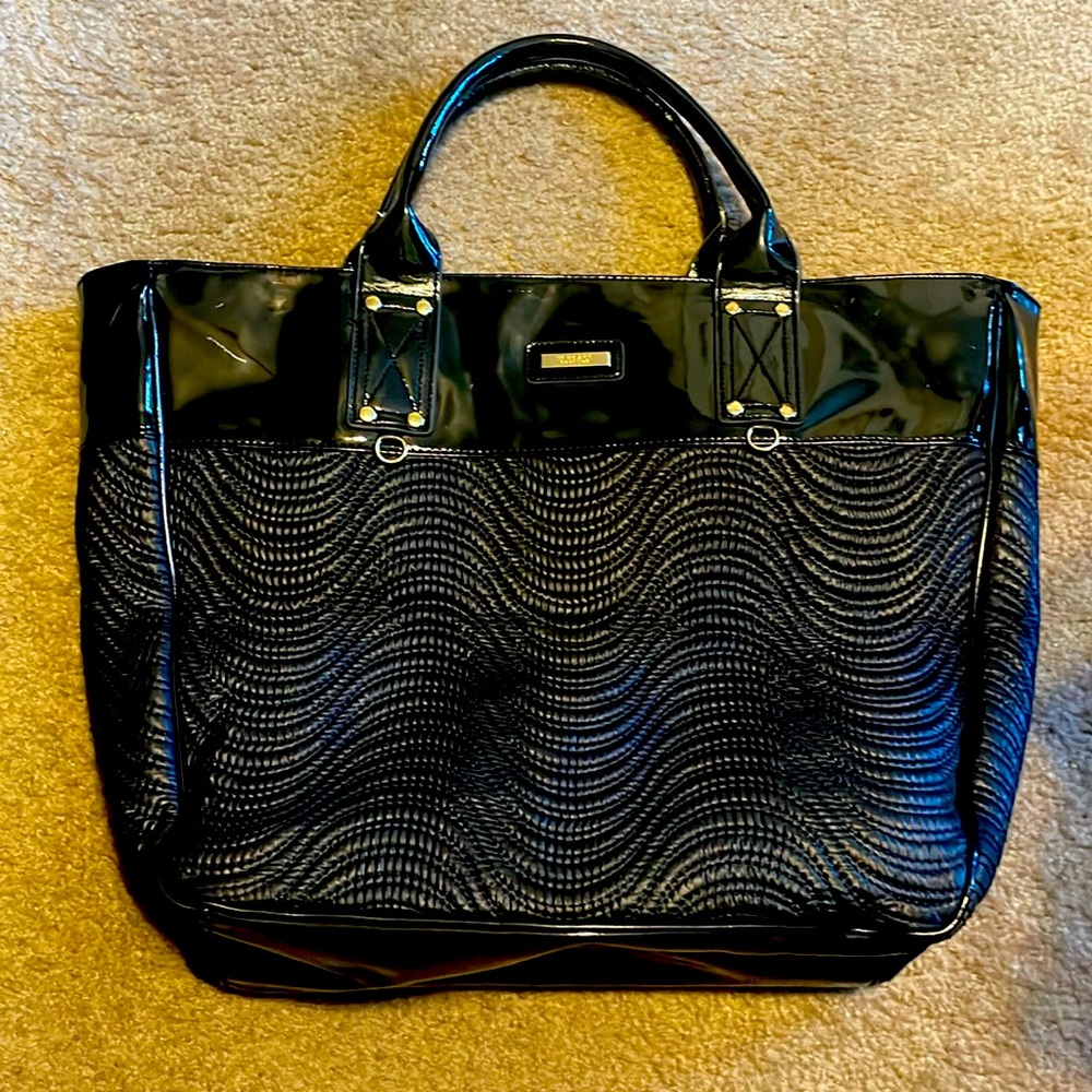 Versace Black Large Tote